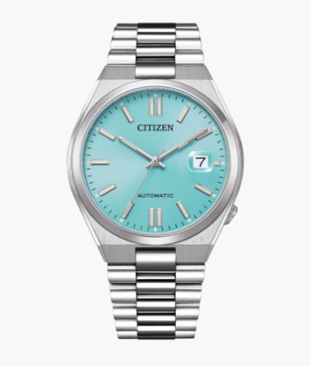 ساعة سيتيزن أوتوماتيك فضي NJ0151-88M